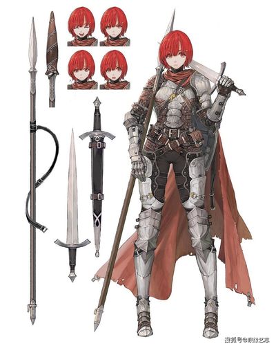 日系武姫少女:拒绝性感的冷兵器艺术,有温度的铠甲女骑士