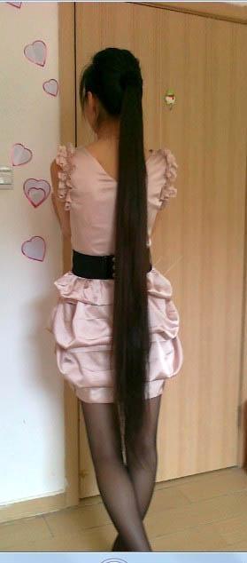 待我长发及膝,少年你看可美?