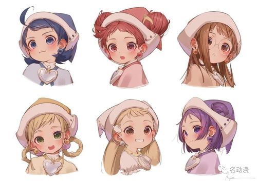 韩国画师ryota笔下日韩系动漫人物头像