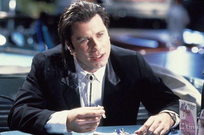 约翰·特拉沃尔塔《低俗小说》的vincent(文森特要读英文有感觉哦)