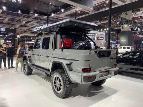 改装相当到位,售价相当不菲,巴博斯爆改g63皮卡发布