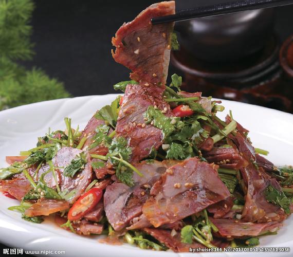 凉拌牛肉图片