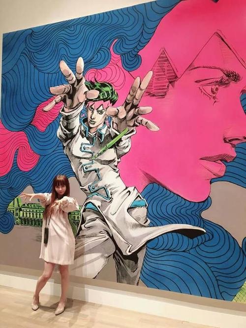 《jojo奇妙冒险》作者荒木飞吕彦绘制12服超大原画 dio造型格外扎眼