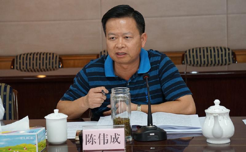 市委常委,常务副市长陈伟成参加各镇(街道),各部门单位听取《政府工作