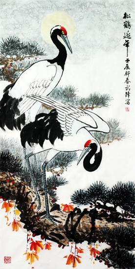 武锋一峰书临碑帖擅隶书画师自然长山水
