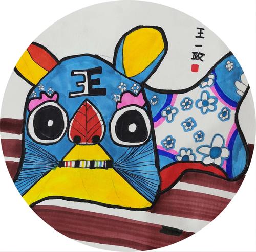《民间艺术—布老虎》