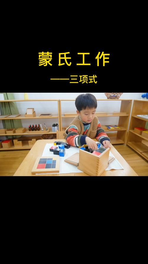 蒙氏工作-三项式_蒙氏_工作_蒙特梭利_母婴_早教