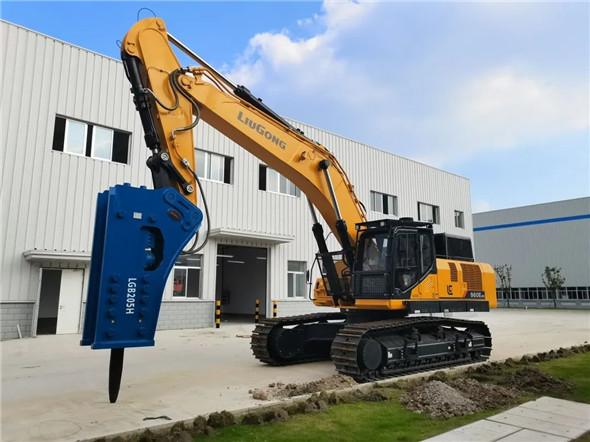 开山力霸柳工960ehd挖掘机自带光环