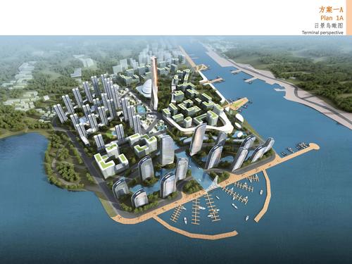 大连龙王塘概念规划