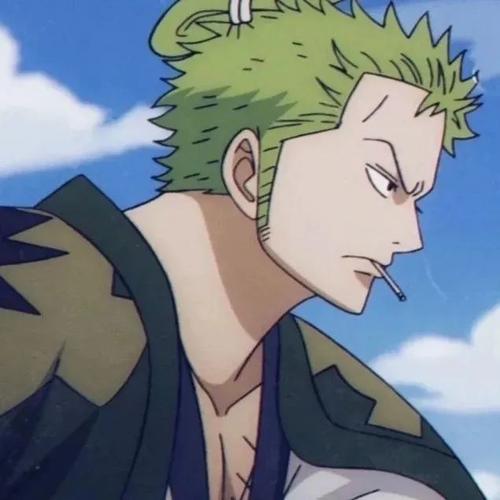 海贼王索隆主题头像 我宁愿光荣战死 也不苟且偷生