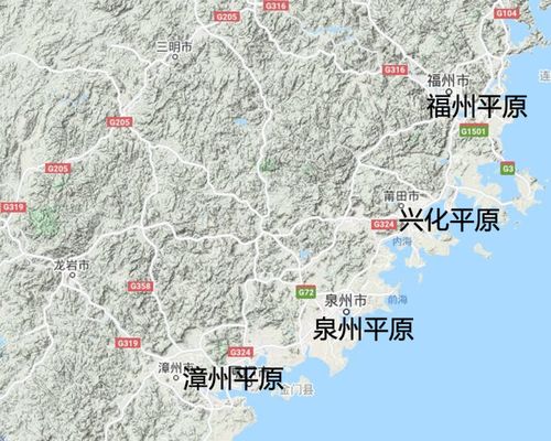 八闽人文历史八闽地形1福建的平原