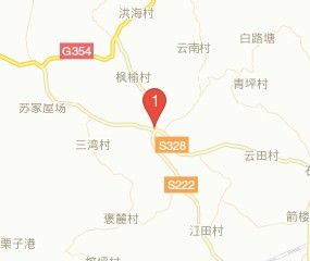 s328省道与s222省道交叉口