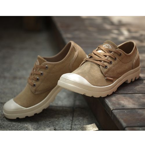 包邮途瑞低帮韩版男式鞋日系罗志祥条纹帆布鞋帕拉丁palladium春