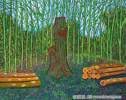 大卫霍克尼油画作品57高清下载