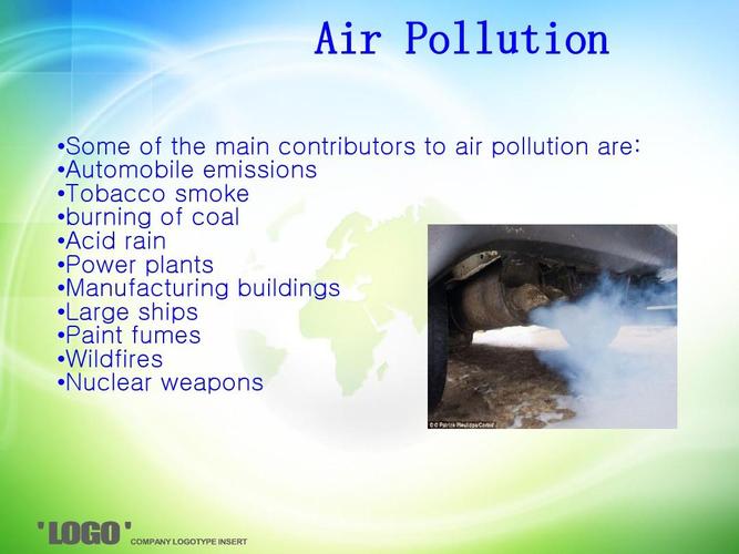 are:  automobile emissions  tobacco smoke  burning of coal  acid