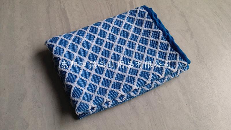 厂家新品热推 康特勒菱形格提花毛巾布 高档抹布