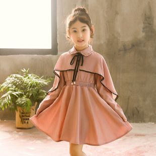 3儿童装4女童长袖连衣裙5春秋装2018新款6公主裙子8小孩7洋气9岁