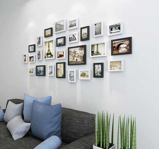 装饰画框3d渲染