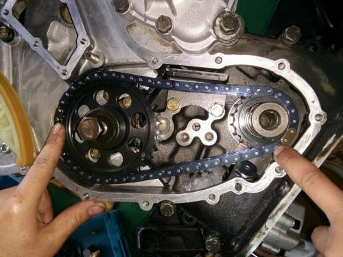 金杯小海狮x30发动进排气正时记号