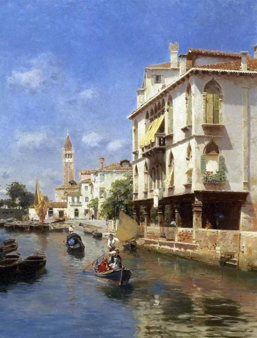 意大利著名画家鲁本斯桑托罗风景画作品欣赏