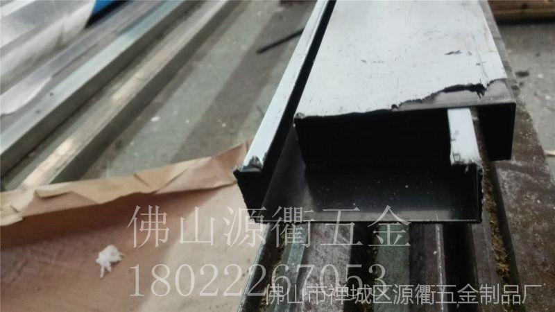 不锈钢刨槽折弯加工 304不锈钢装饰包边 不锈钢装饰条折弯
