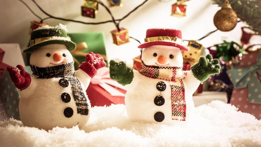 圣诞节 雪人图片