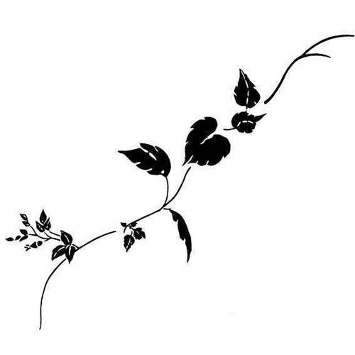 缠绕藤蔓简笔画