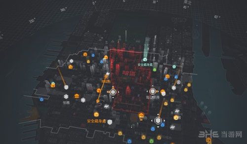 全境封锁地图图标说明任务攻略等心得解析