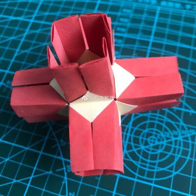 折出来的鲁班锁～两种"折纸鲁班锁"～异曲同工