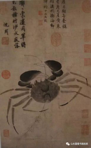 看古今名家笔下的螃蟹_徐渭