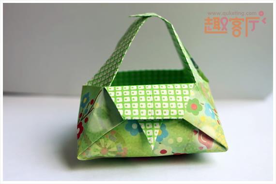 折纸包包简单的手提包 折纸包包图片大全