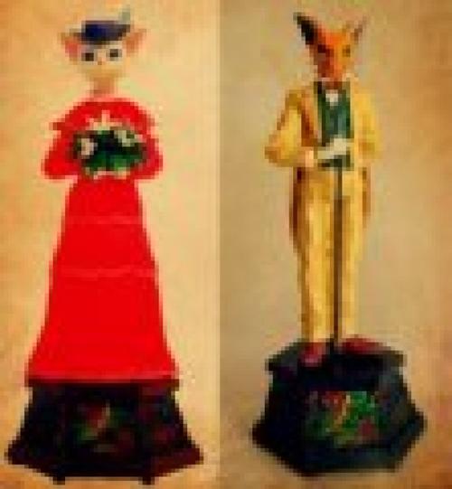 猫男爵是玩具店里和贵妃猫是一对玩偶情侣,一位异国旅行的男士和另一