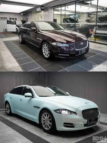 厦门尊享会 捷豹xjl贴改色膜案例分享_搜狐汽车_搜狐网