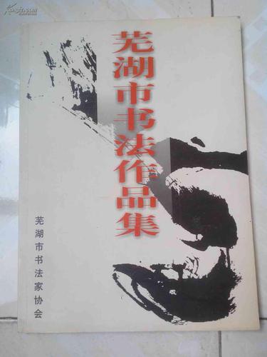 芜湖市书法作品集(大16开60页 )内有书法家韦斯琴照片和书法作品