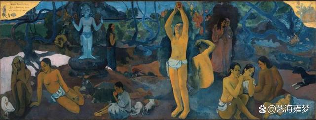 每日一幅名画我们从哪里来我们是谁我们到哪里去高更