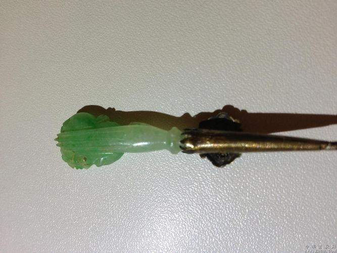 精品晚清翡翠发簪