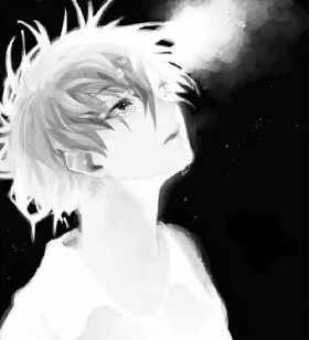 qq头像漫画男生伤感