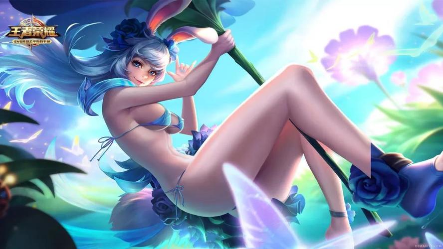 王者荣耀女英雄去衣图:公孙离花间舞去衣图