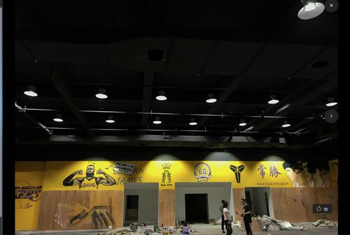 篮球馆装饰参考图