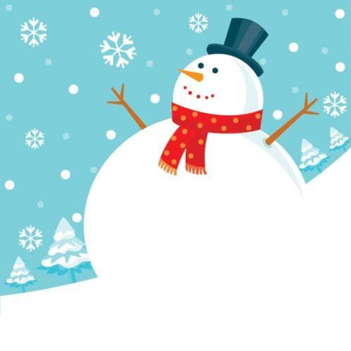 绘本-雪人和雪花