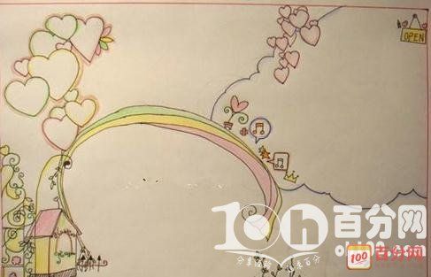 简单又漂亮的手抄报边框