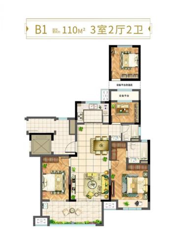 铜陵吾悦华府户型图