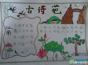 初一观沧海手抄报配图 第1页