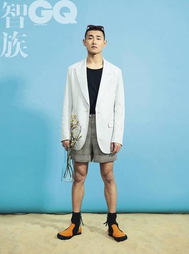 王彦霖gq7月时尚大片曝光宛如沁凉夏日么么茶