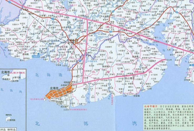 北海地图全景图