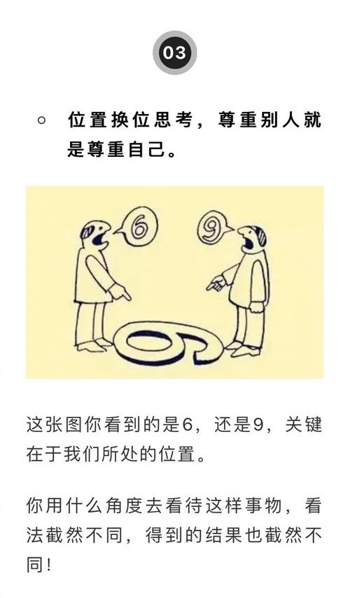 3张图告诉你,什么叫换位思考