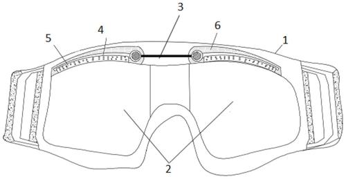 一种具有自动除雾功能的医用护目镜