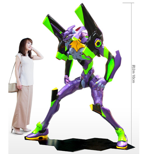 设计师"松村忍"之手,整体做工十分精良,外形完全还原原作初号机风采