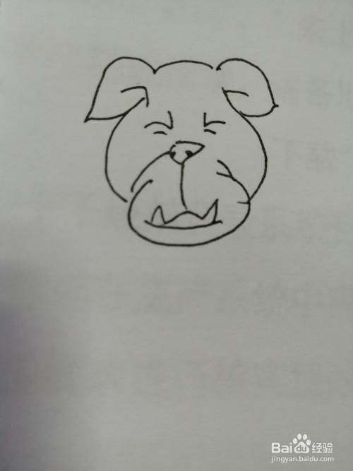 简笔画哈巴狗怎么画