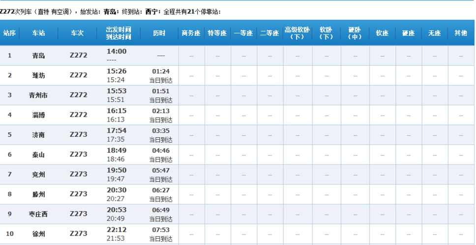 青岛到定西z272次列车18车厢062是不是靠窗